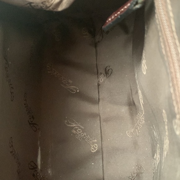 Fossil Leather Y2K Reptile Embossed Unusual Structured Bag 💥 - Picture 11 of 16